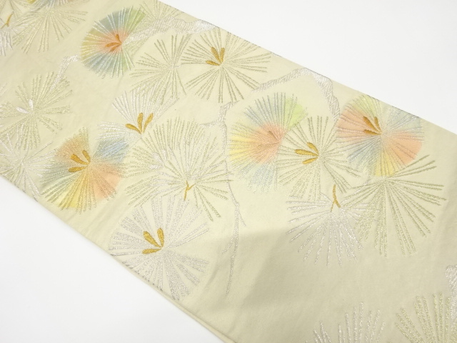 Japanese Kimono / Antique / Fukuro Obi Silk